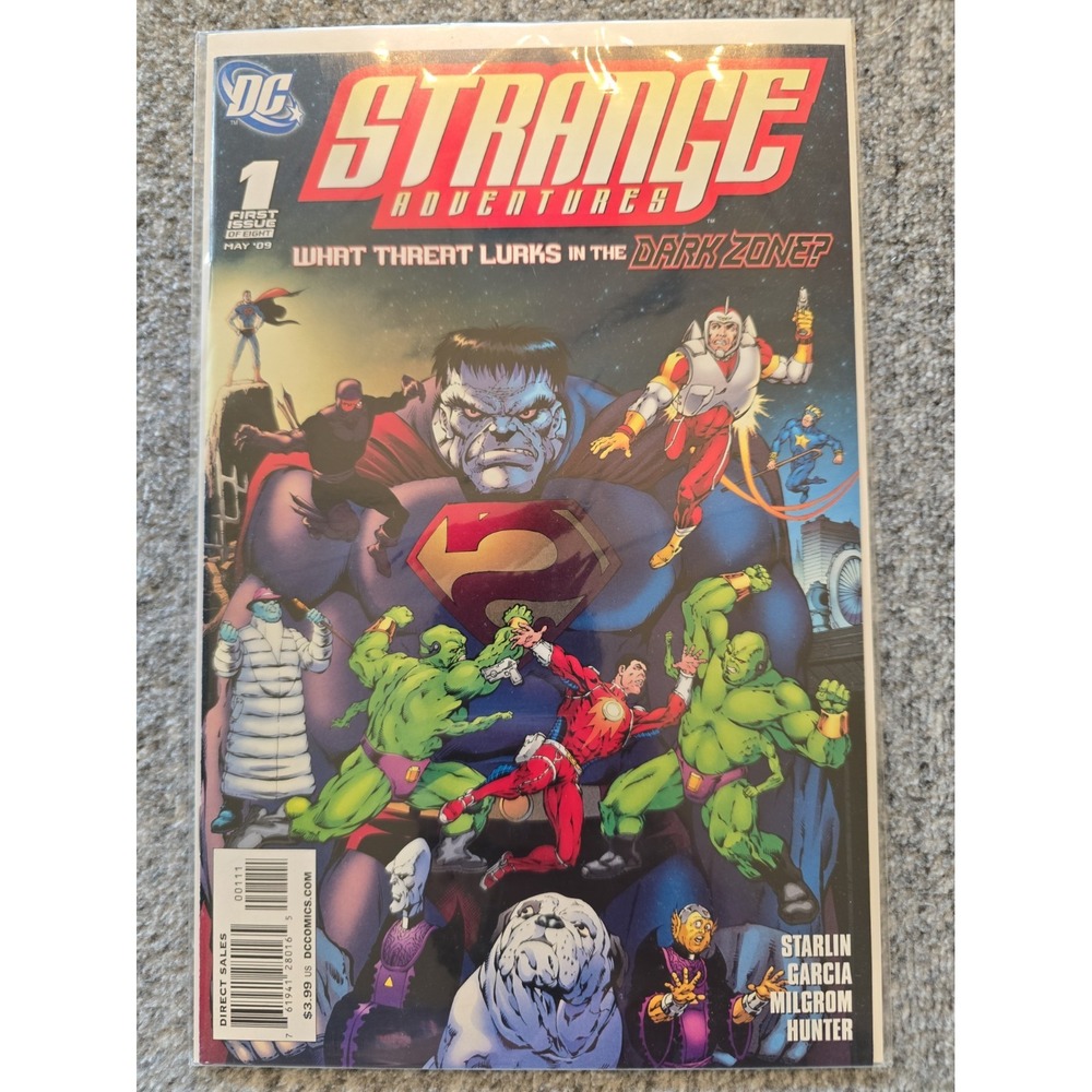 Strange Adventures #1 DC Comics Jim Starlin First Issue 2009